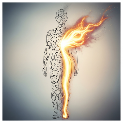 Ilustração sobre Síndrome de Burnout